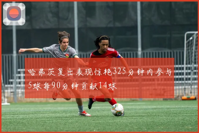 哈弗茨复出表现惊艳325分钟内参与5球每90分钟贡献14球