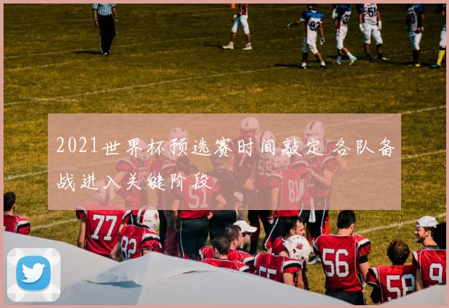 2021世界杯预选赛时间敲定 各队备战进入关键阶段