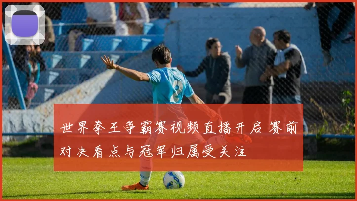 世界拳王争霸赛视频直播开启 赛前对决看点与冠军归属受关注
